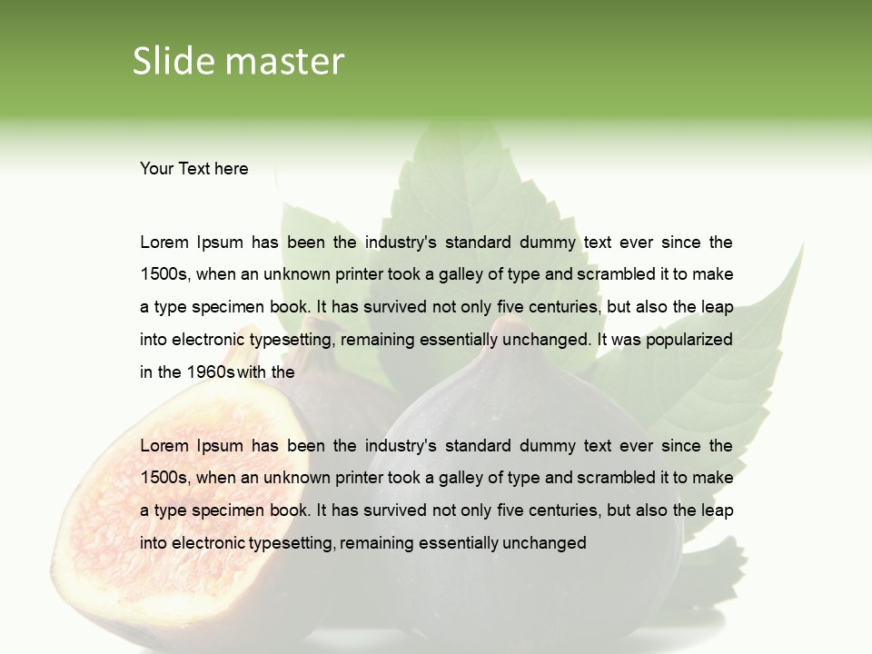 Nutrition Exotic Round PowerPoint Template