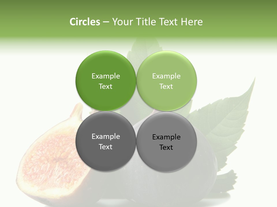 Nutrition Exotic Round PowerPoint Template
