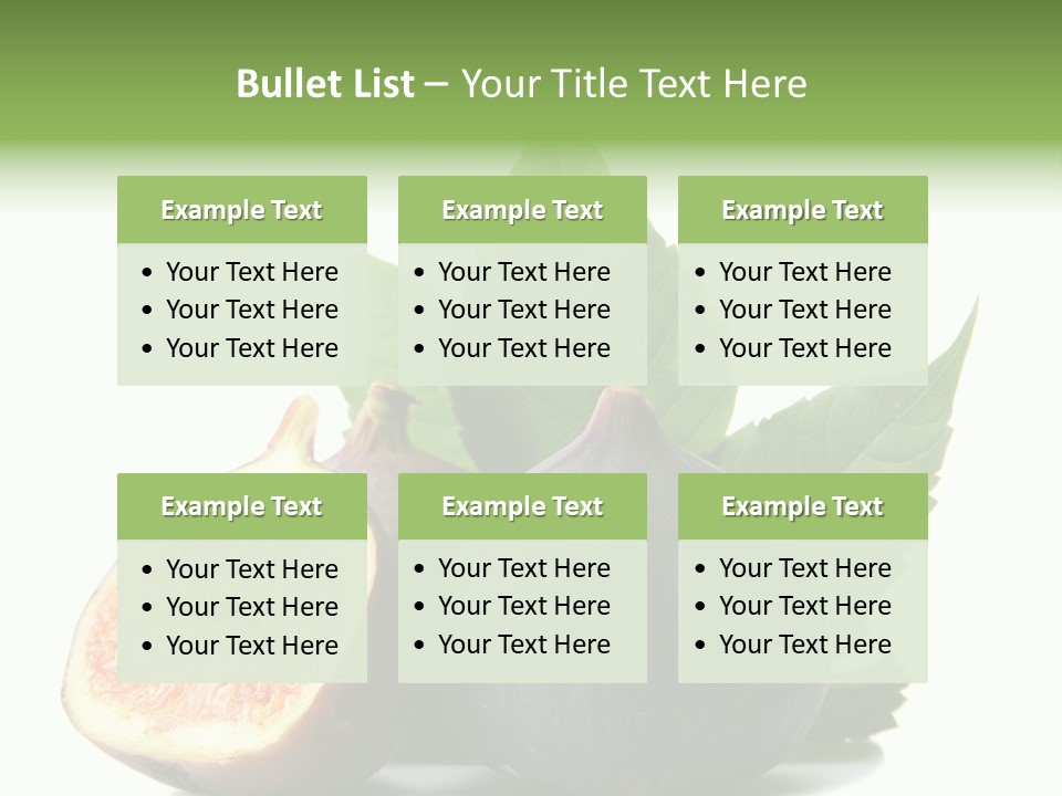 Nutrition Exotic Round PowerPoint Template