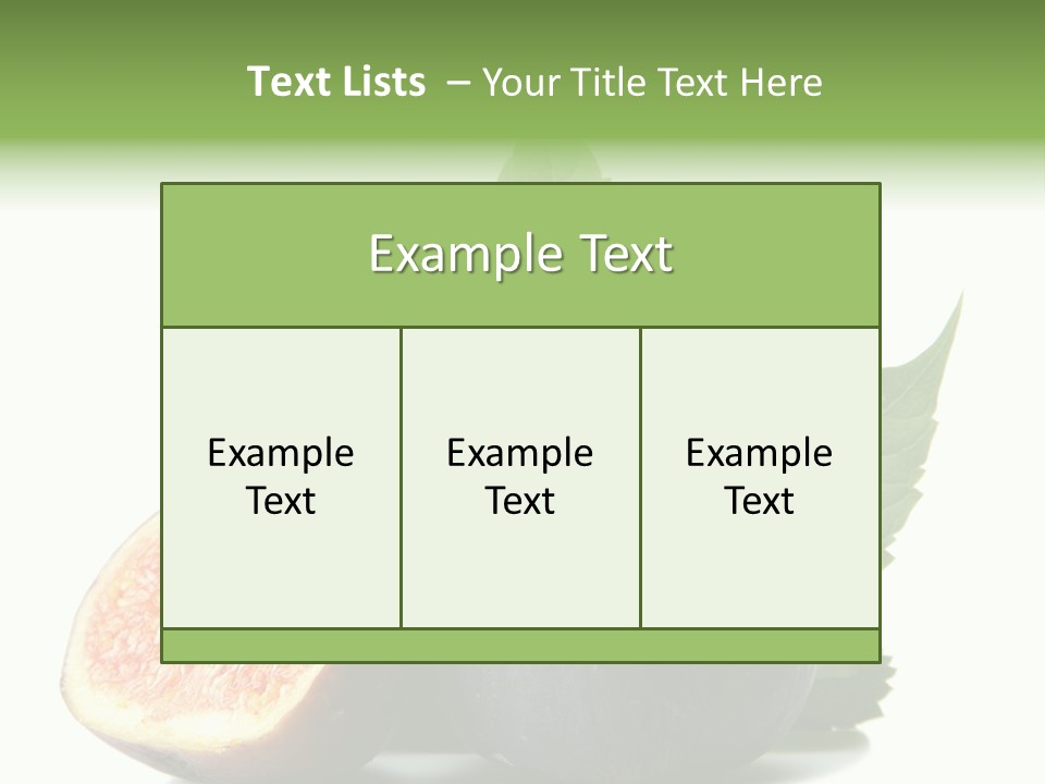 Nutrition Exotic Round PowerPoint Template