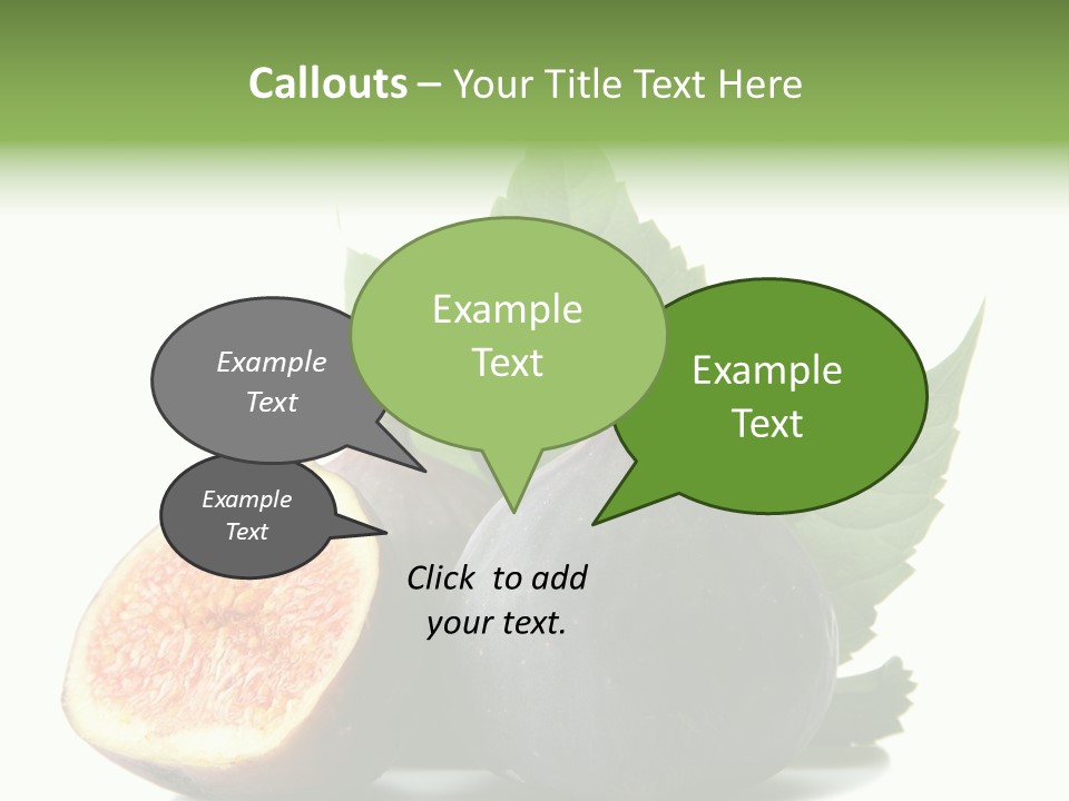 Nutrition Exotic Round PowerPoint Template