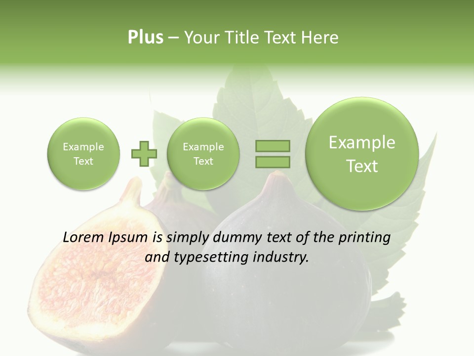 Nutrition Exotic Round PowerPoint Template