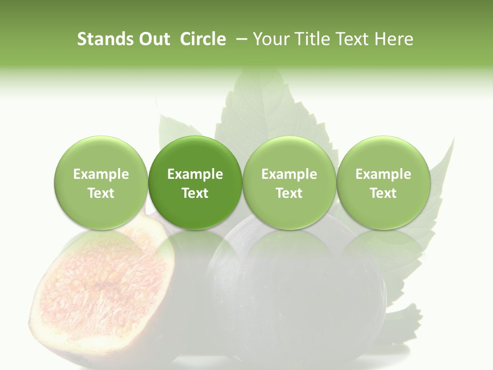 Nutrition Exotic Round PowerPoint Template