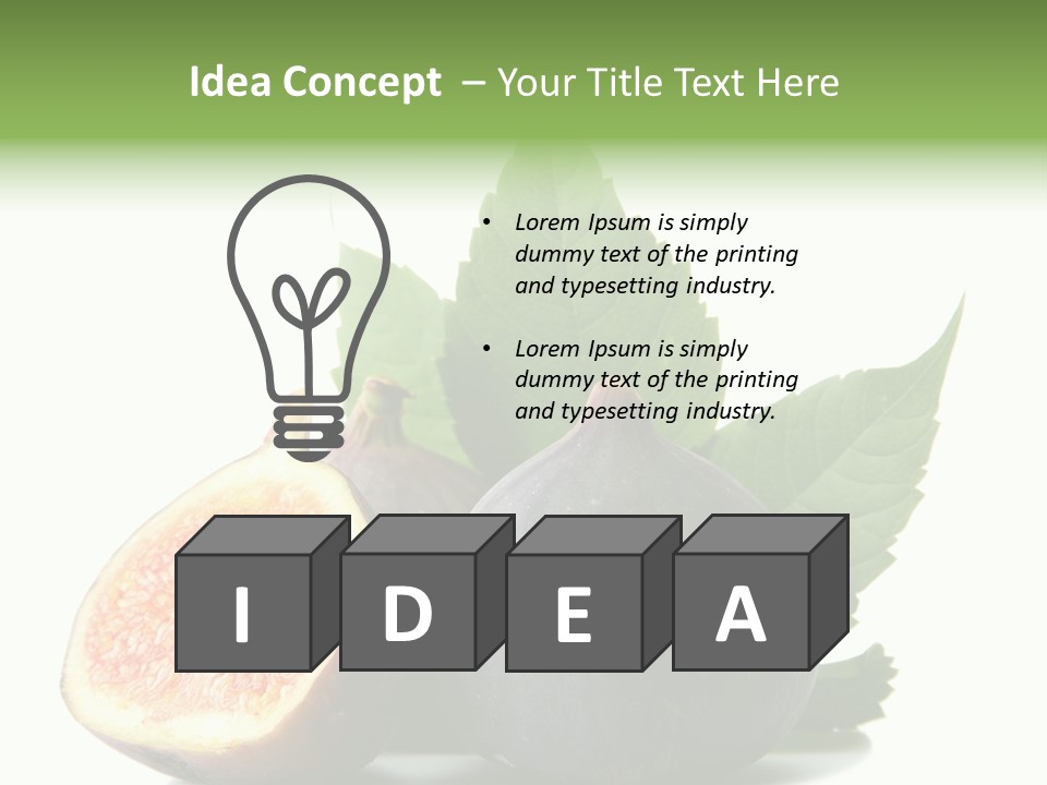 Nutrition Exotic Round PowerPoint Template