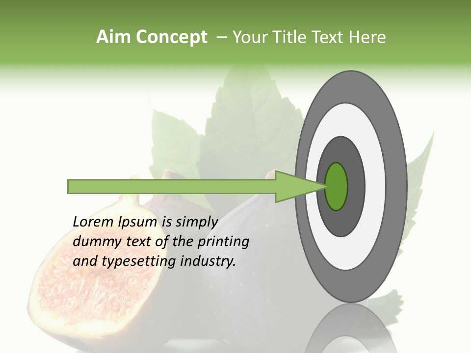 Nutrition Exotic Round PowerPoint Template