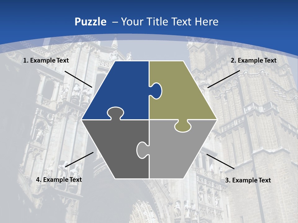Cathedral Height Chorus PowerPoint Template