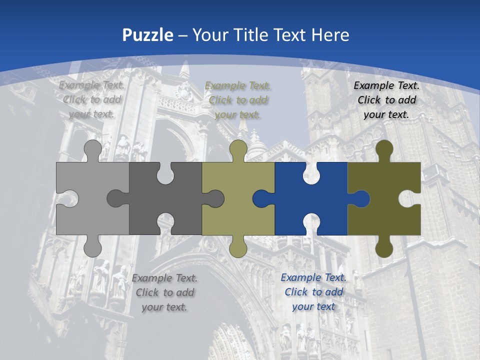 Cathedral Height Chorus PowerPoint Template
