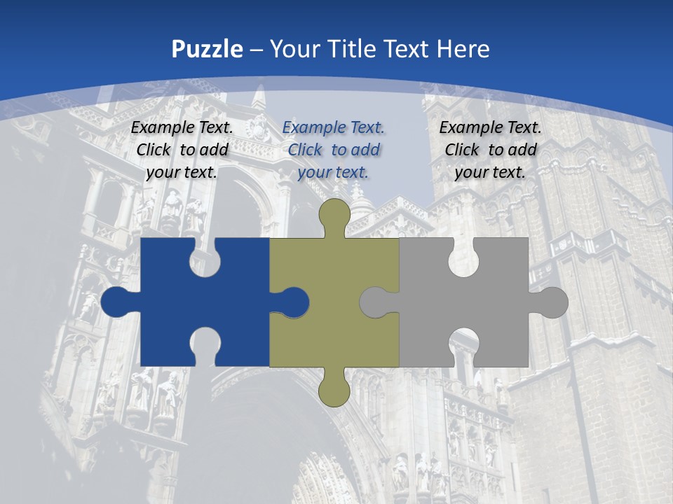 Cathedral Height Chorus PowerPoint Template