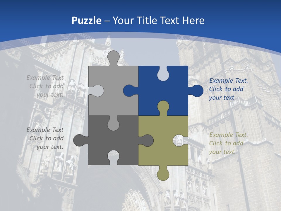 Cathedral Height Chorus PowerPoint Template