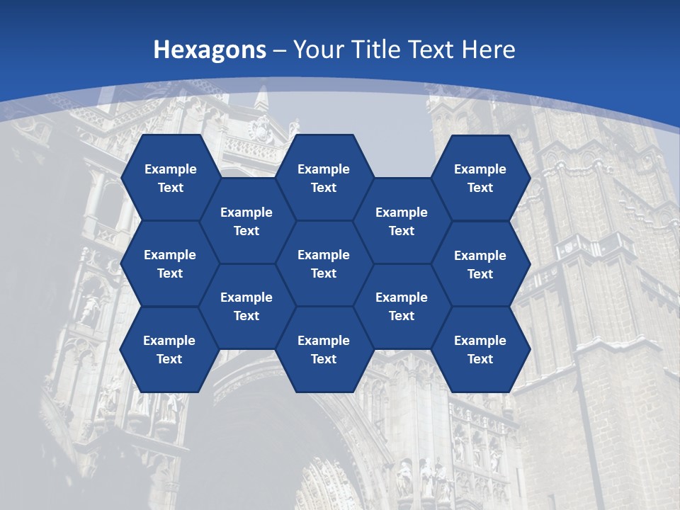 Cathedral Height Chorus PowerPoint Template