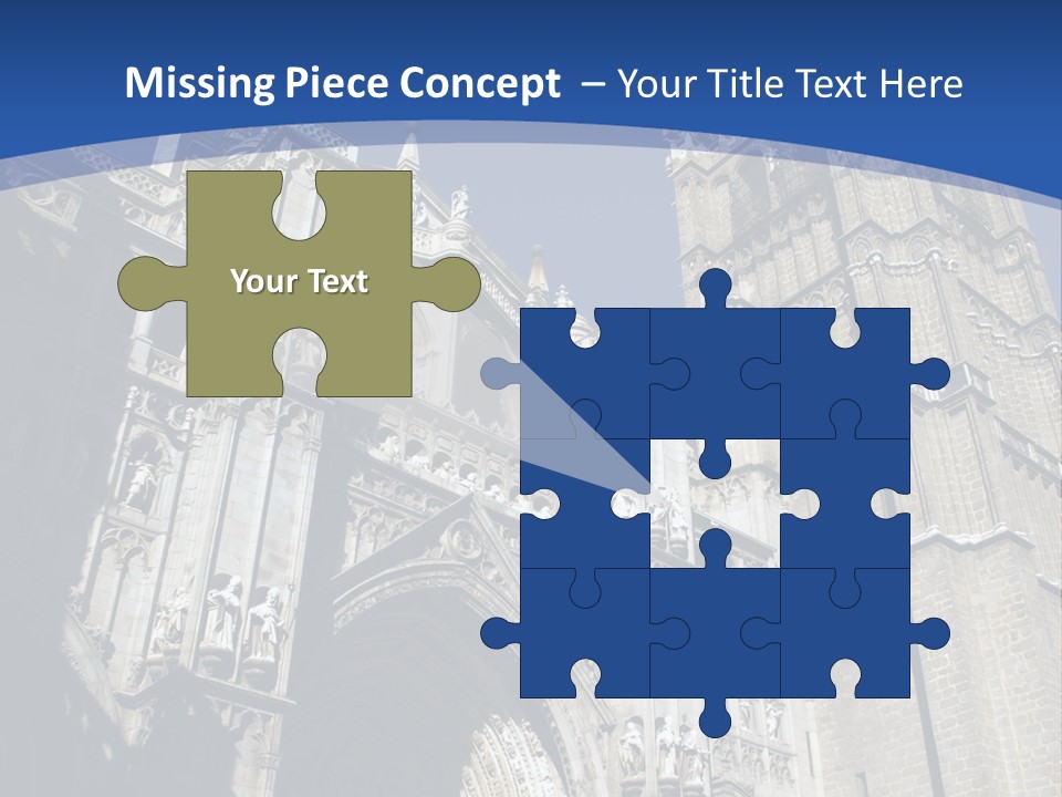 Cathedral Height Chorus PowerPoint Template