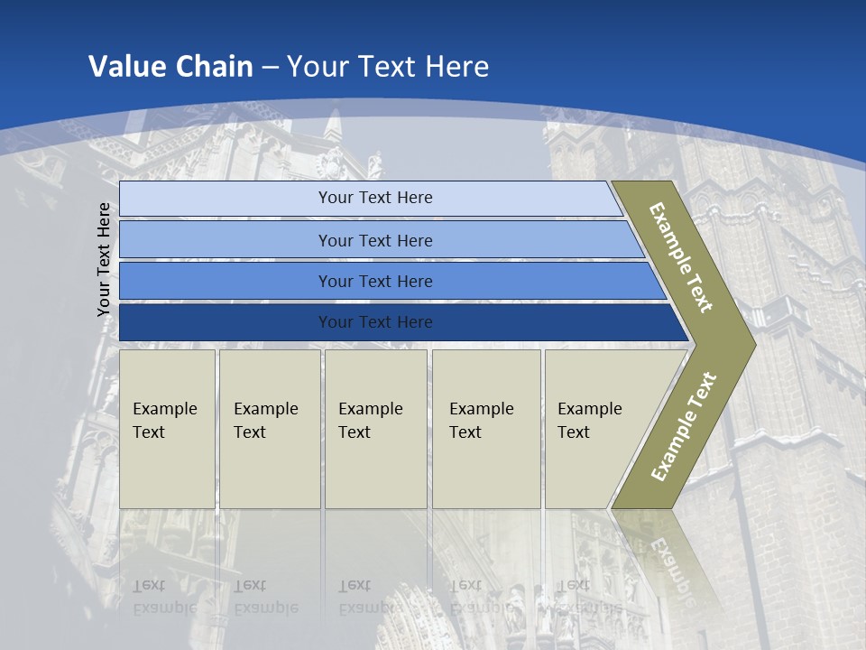 Cathedral Height Chorus PowerPoint Template