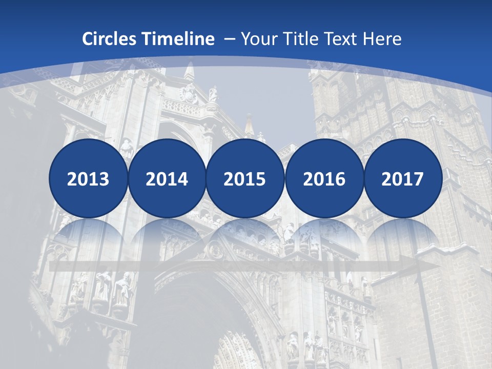 Cathedral Height Chorus PowerPoint Template