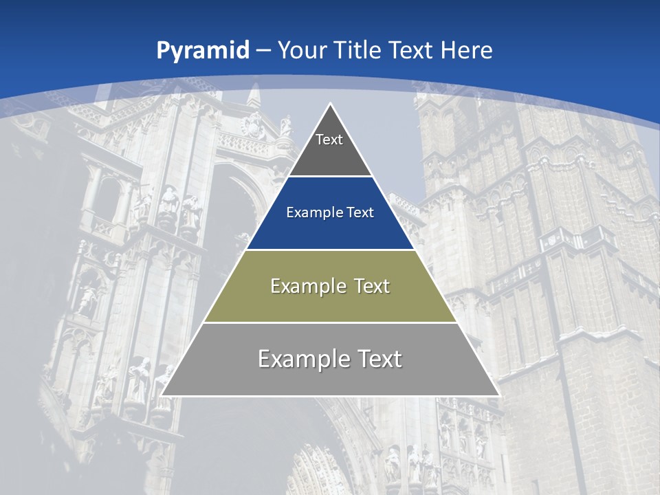 Cathedral Height Chorus PowerPoint Template