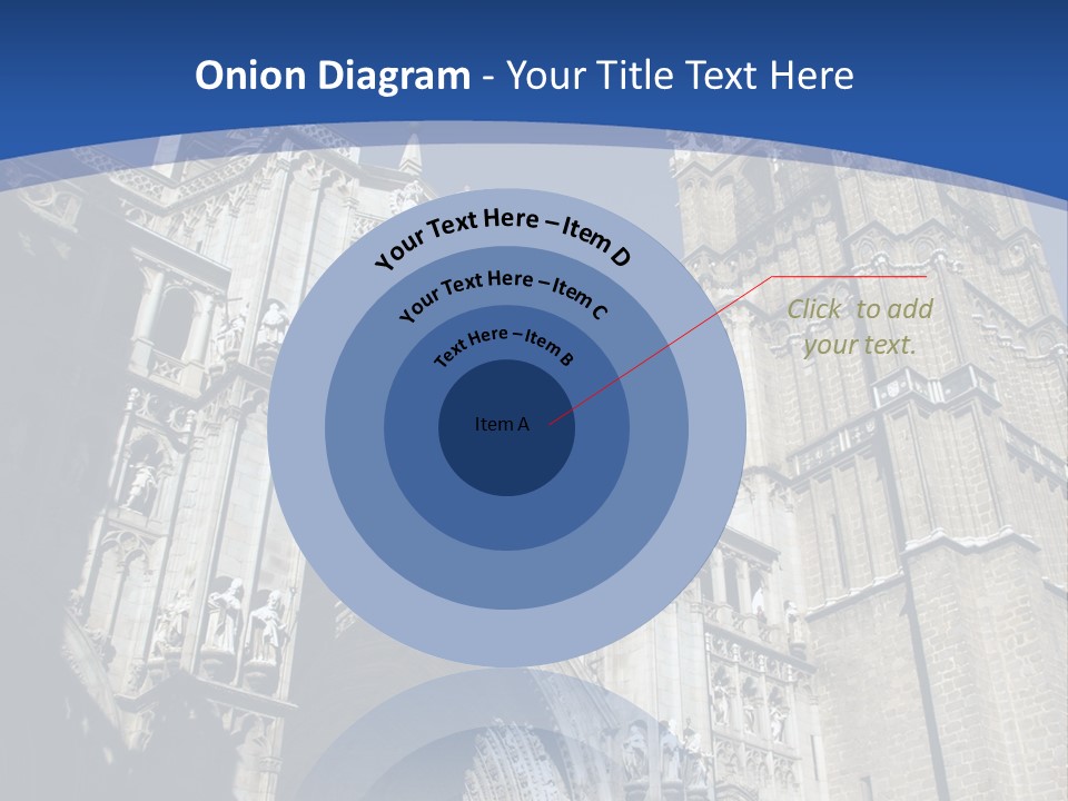 Cathedral Height Chorus PowerPoint Template