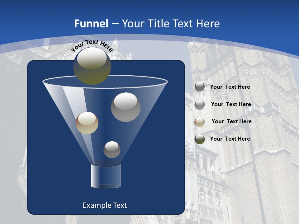 Cathedral Height Chorus PowerPoint Template