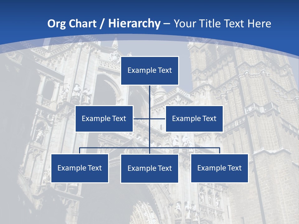 Cathedral Height Chorus PowerPoint Template
