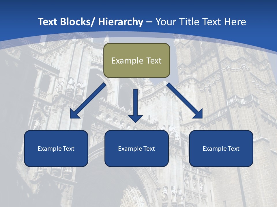 Cathedral Height Chorus PowerPoint Template