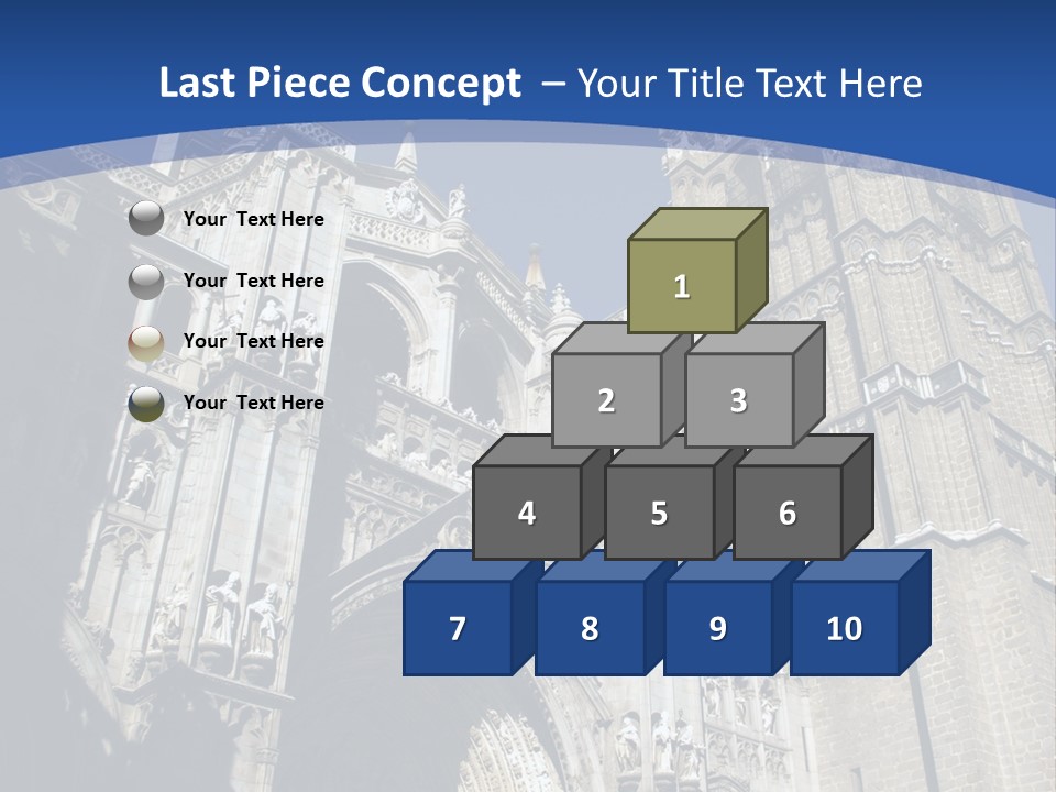 Cathedral Height Chorus PowerPoint Template