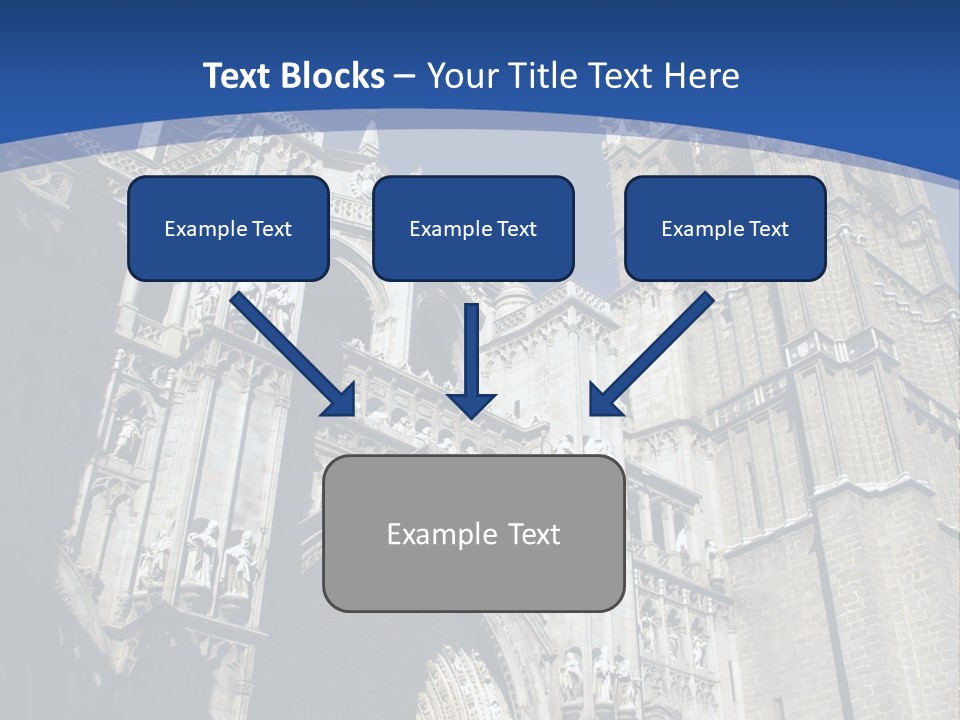 Cathedral Height Chorus PowerPoint Template
