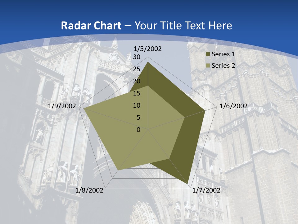 Cathedral Height Chorus PowerPoint Template