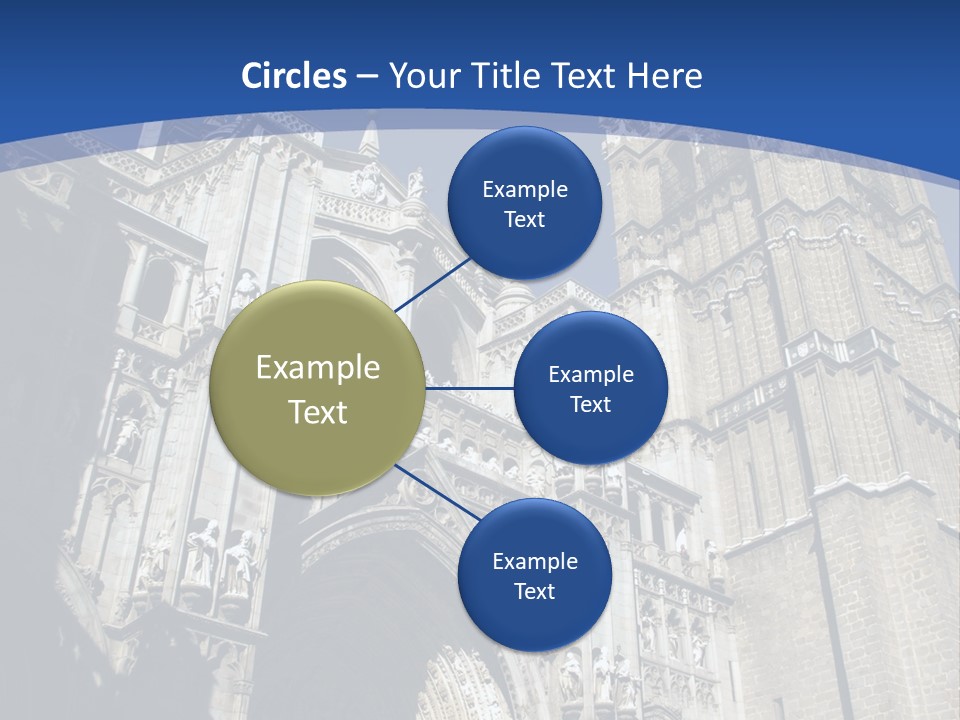 Cathedral Height Chorus PowerPoint Template