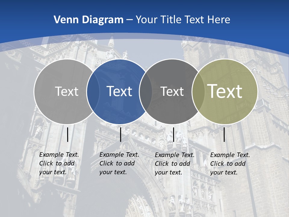 Cathedral Height Chorus PowerPoint Template