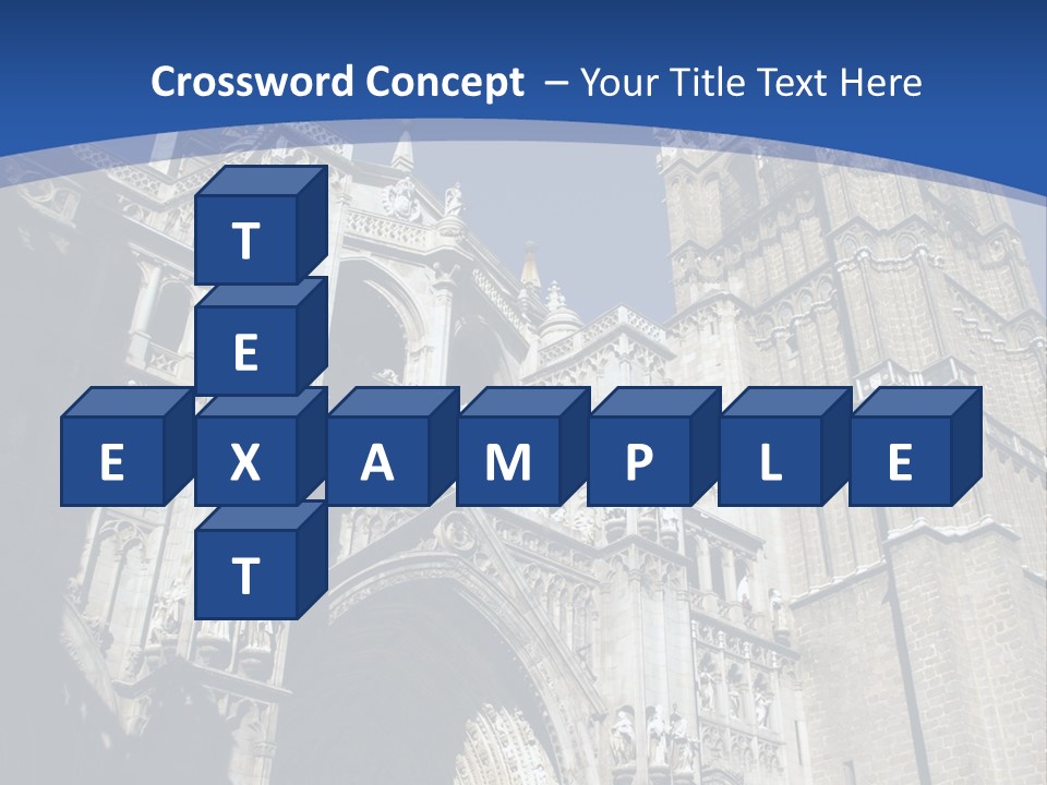 Cathedral Height Chorus PowerPoint Template