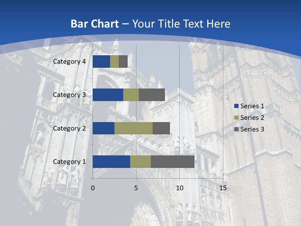 Cathedral Height Chorus PowerPoint Template