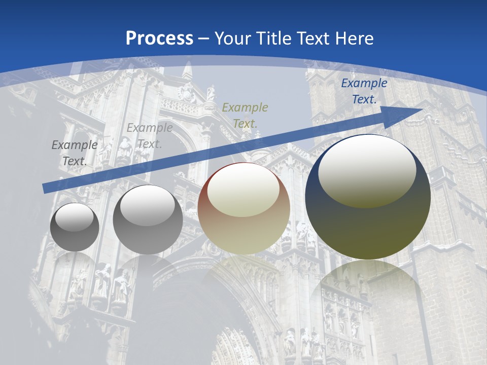 Cathedral Height Chorus PowerPoint Template