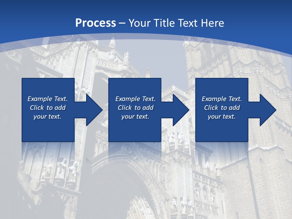 Cathedral Height Chorus PowerPoint Template