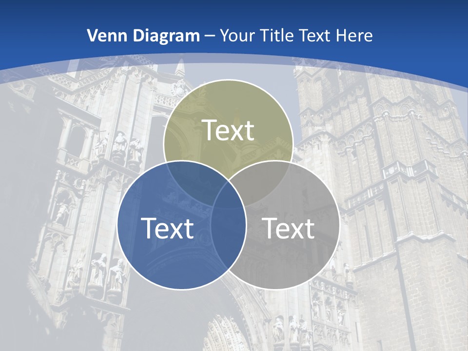Cathedral Height Chorus PowerPoint Template