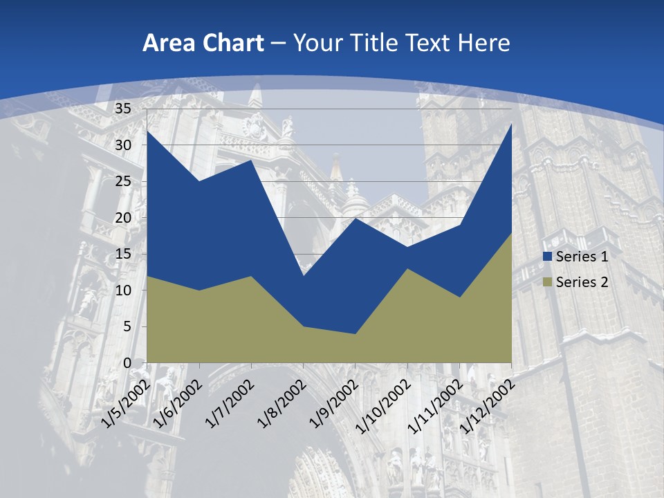 Cathedral Height Chorus PowerPoint Template