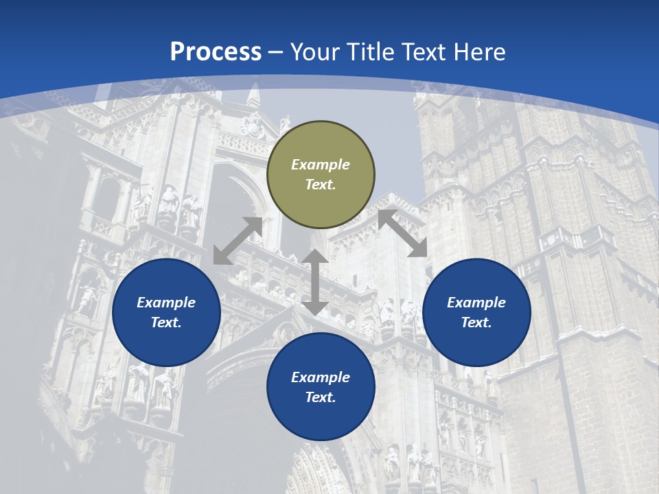 Cathedral Height Chorus PowerPoint Template
