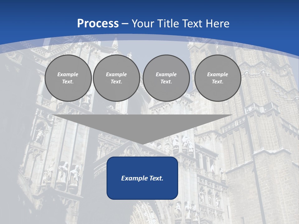 Cathedral Height Chorus PowerPoint Template