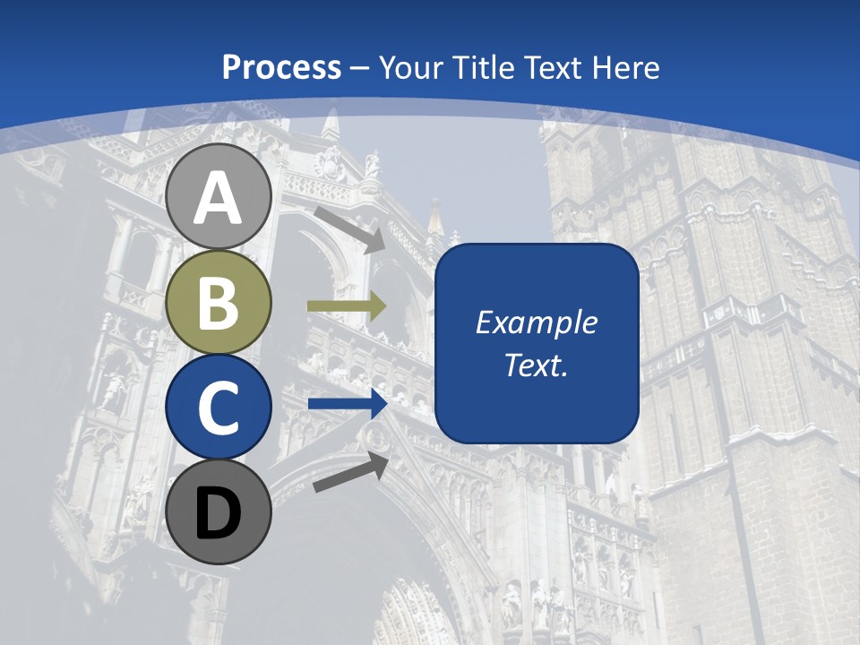 Cathedral Height Chorus PowerPoint Template