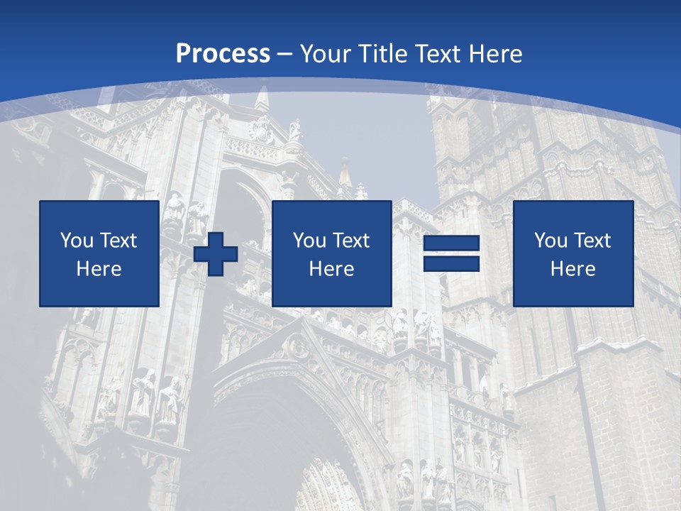 Cathedral Height Chorus PowerPoint Template