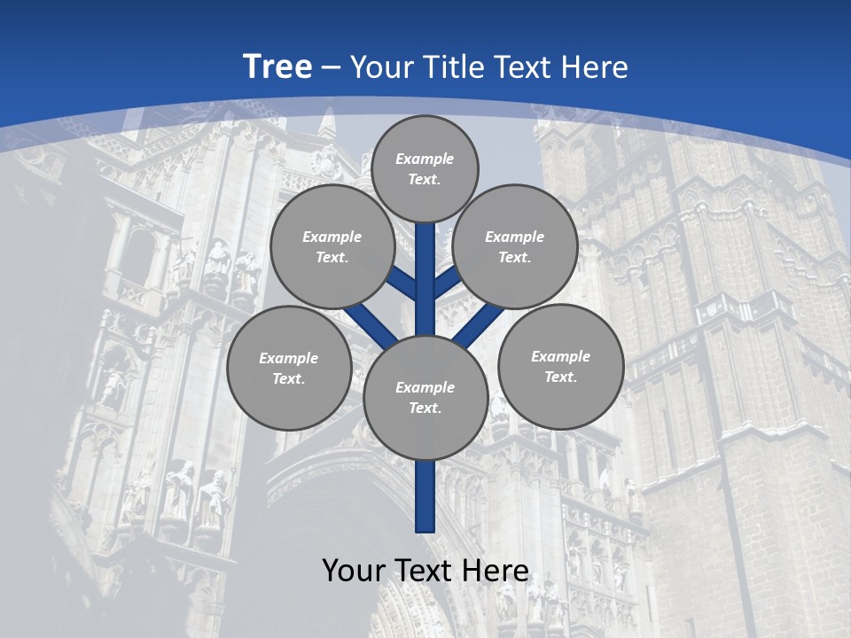 Cathedral Height Chorus PowerPoint Template