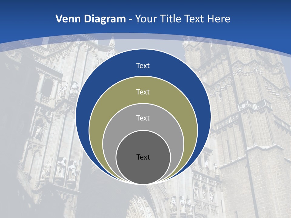 Cathedral Height Chorus PowerPoint Template