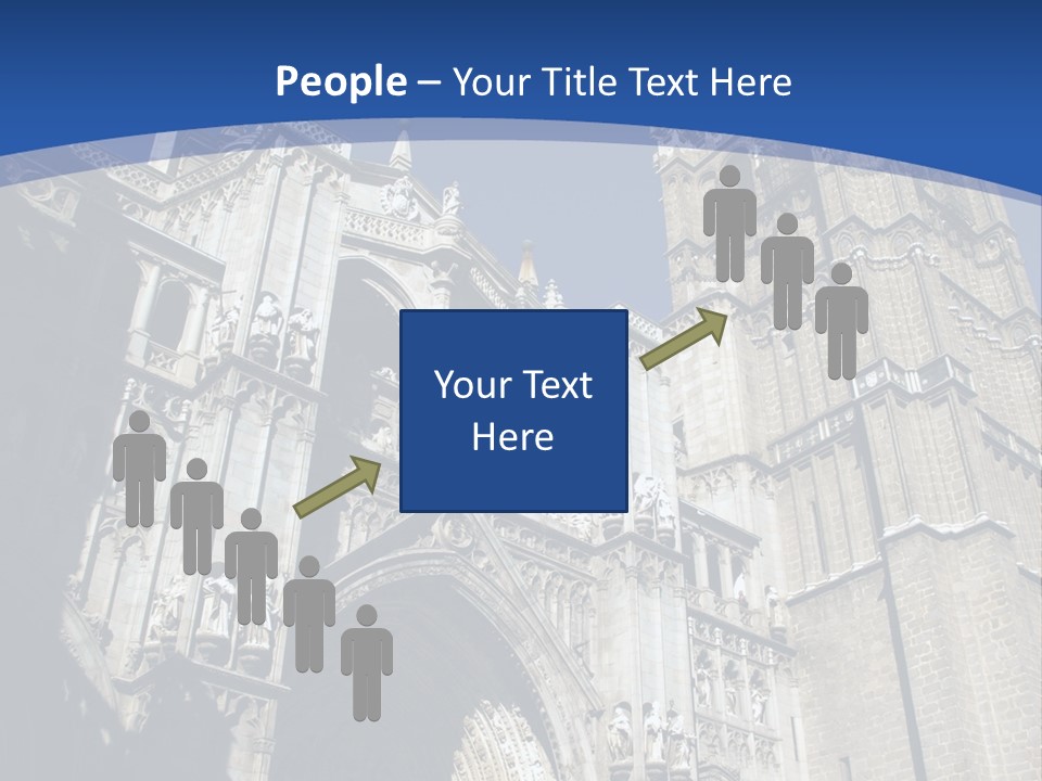 Cathedral Height Chorus PowerPoint Template