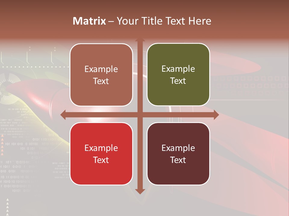 Hospital Texture Technology PowerPoint Template