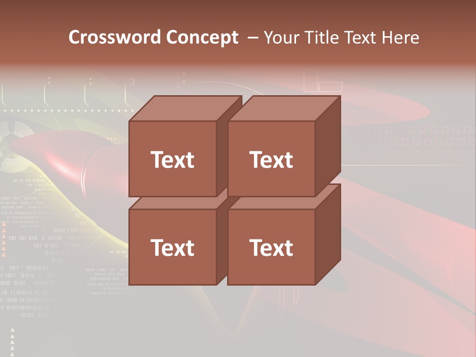 Hospital Texture Technology PowerPoint Template