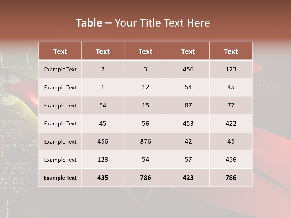 Hospital Texture Technology PowerPoint Template