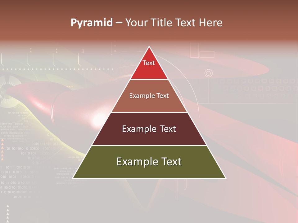 Hospital Texture Technology PowerPoint Template