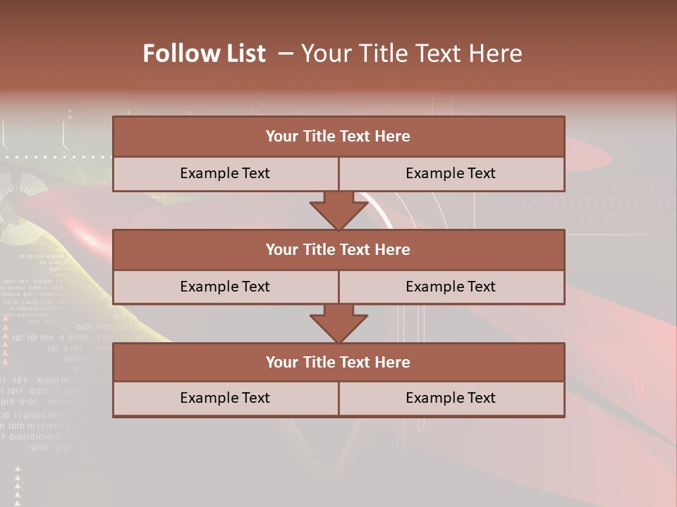 Hospital Texture Technology PowerPoint Template