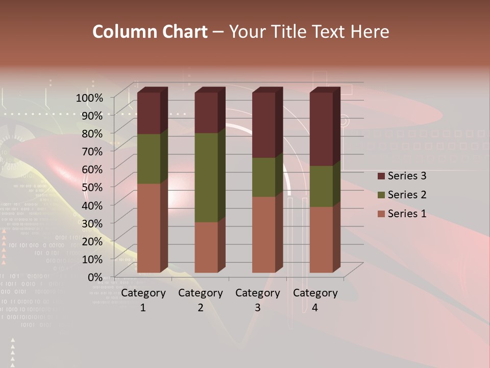 Hospital Texture Technology PowerPoint Template