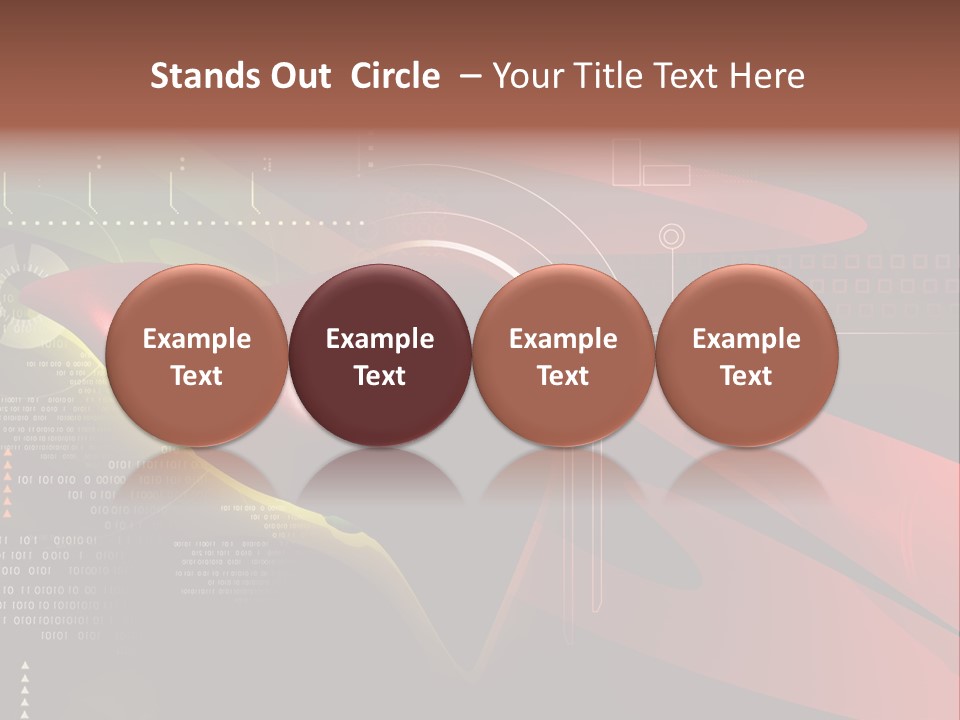 Hospital Texture Technology PowerPoint Template