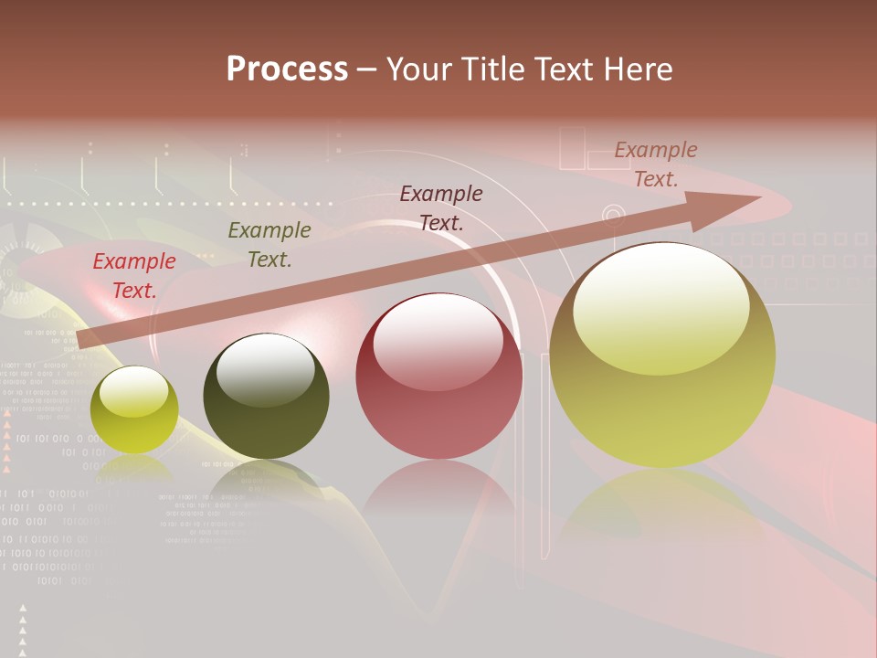 Hospital Texture Technology PowerPoint Template