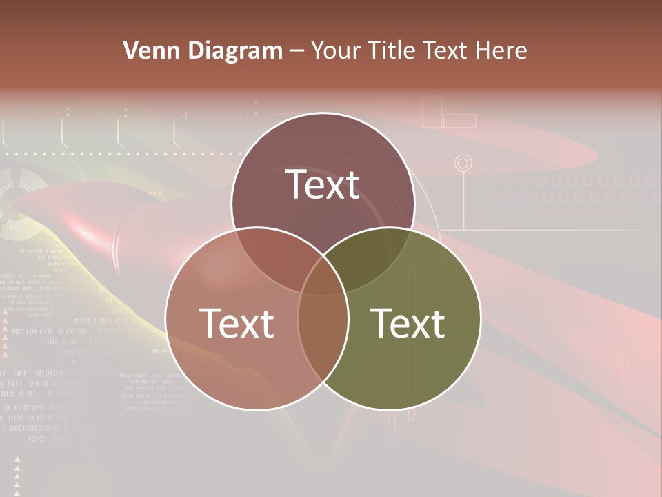 Hospital Texture Technology PowerPoint Template