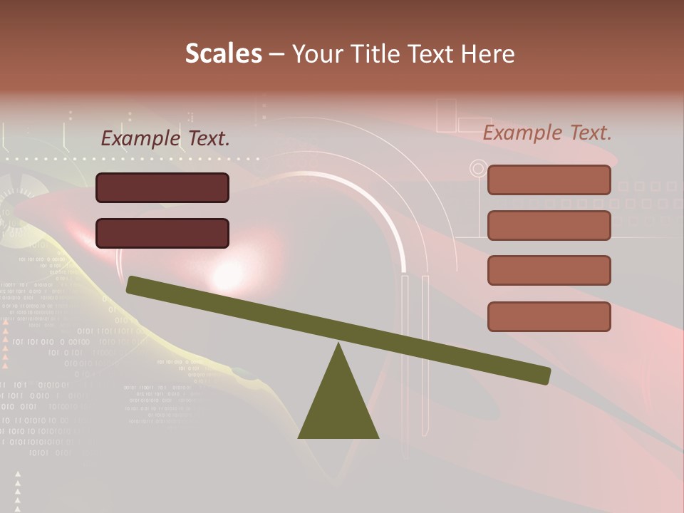Hospital Texture Technology PowerPoint Template